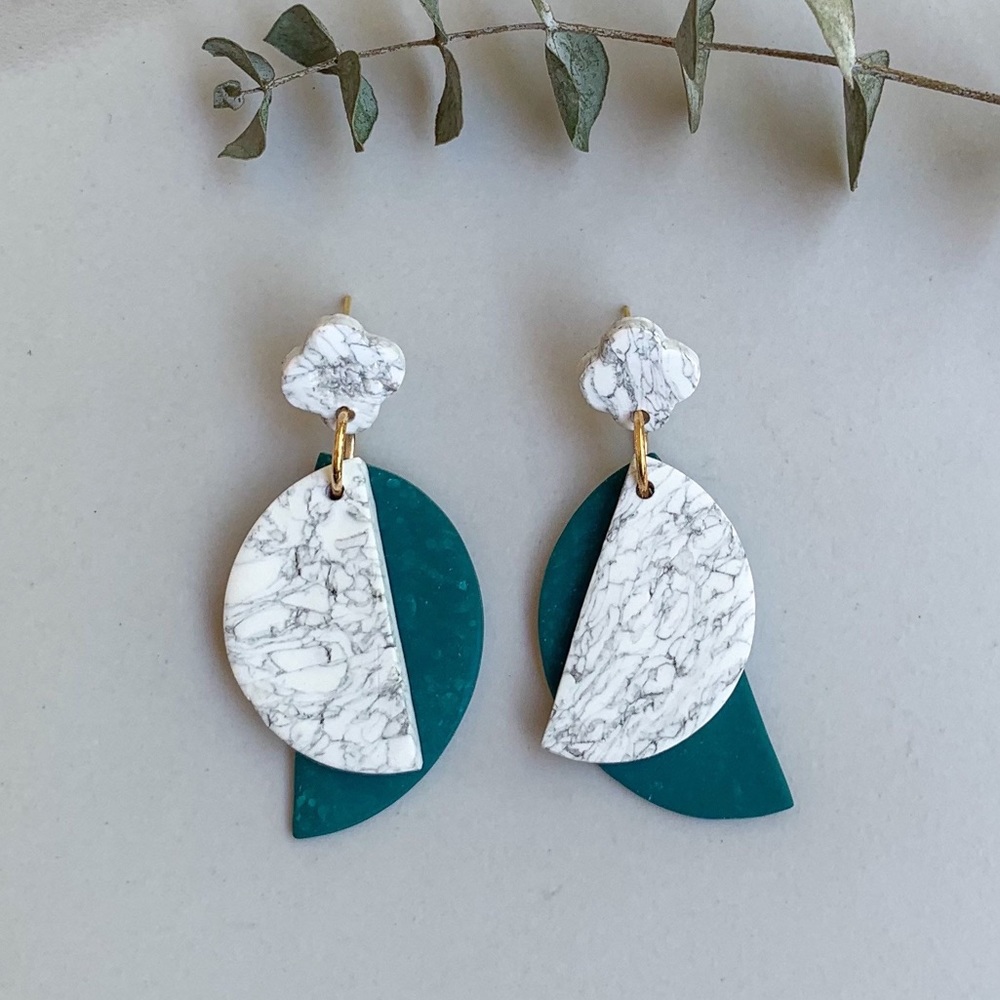 Clay earrings